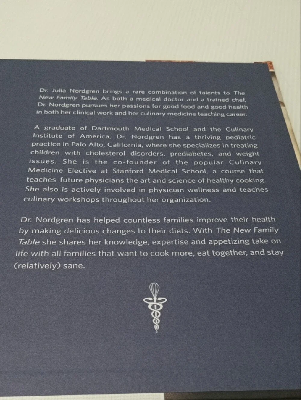 The New Family Table Cookbook - Chef Julia Nordgren, M.D.